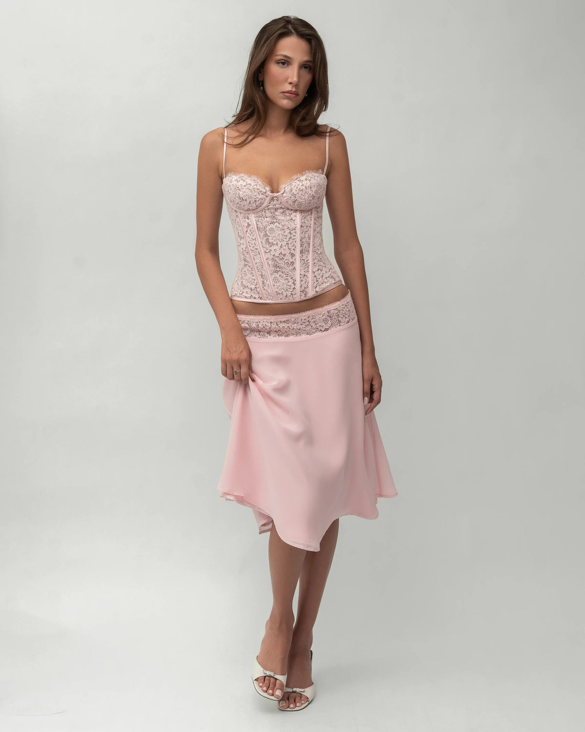 Bailara — Rosalie Lace Skirt Set