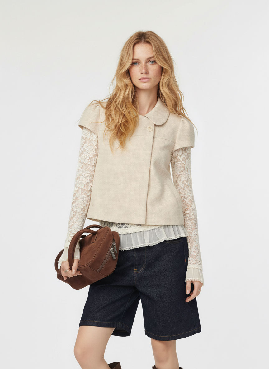 Bailara — Éloise Collar Top.