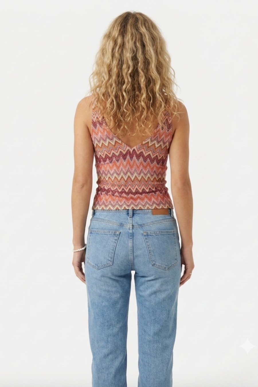 Bailara — Sienna Chevron Knit Top