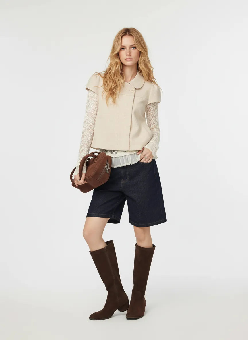 Bailara — Éloise Collar Top.