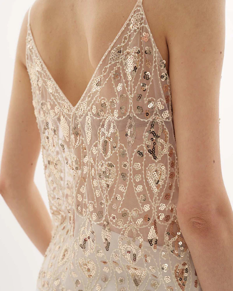 Bailara — Céleste Sequin Top
