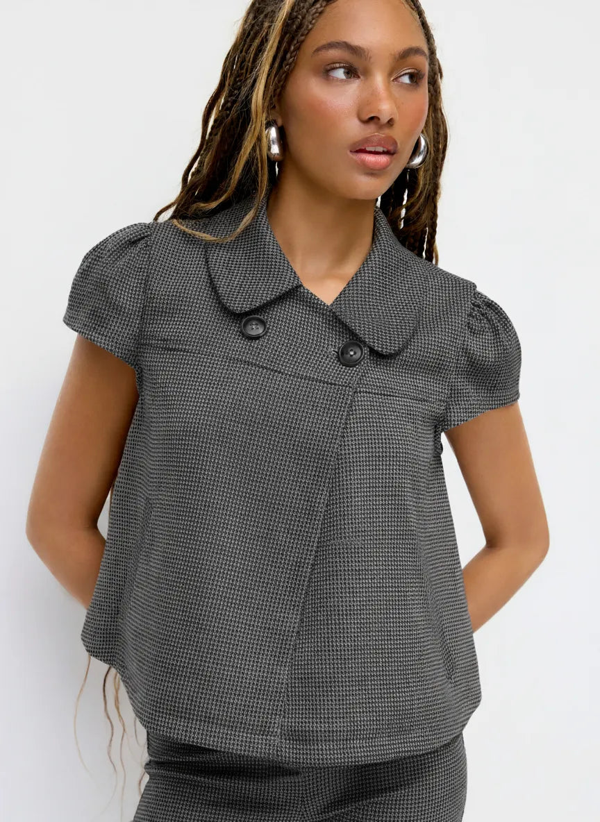 Bailara — Éloise Collar Top.