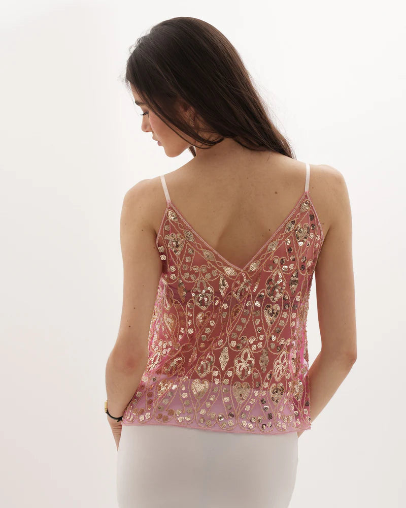 Bailara — Céleste Sequin Top